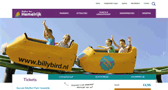 Desktop Screenshot of billybird.nl